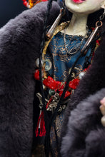 Load image into Gallery viewer, Doll in a fur coat